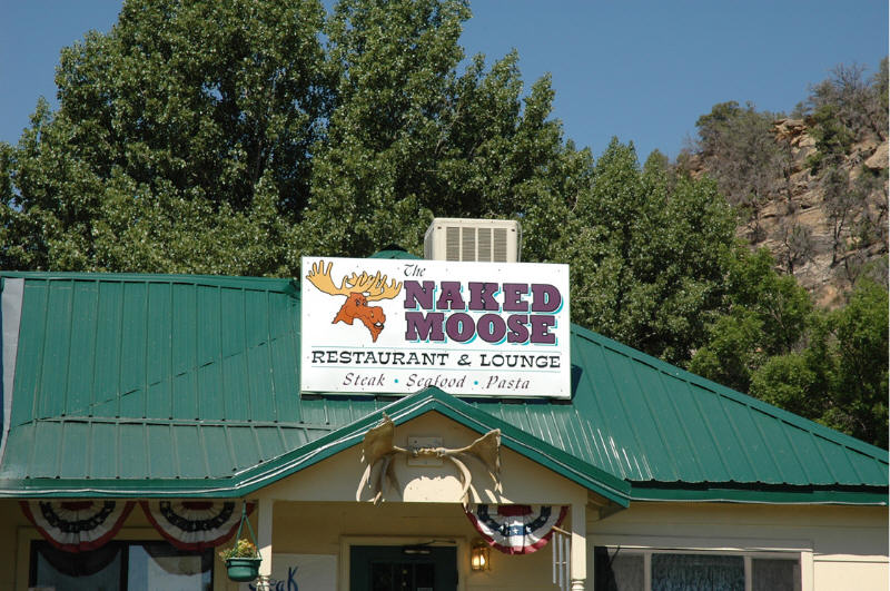 Dolores, CO: Naked Moose