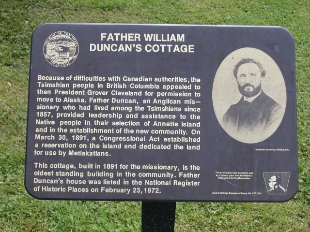 Metlakatla, AK: Father William Duncan's Cottage