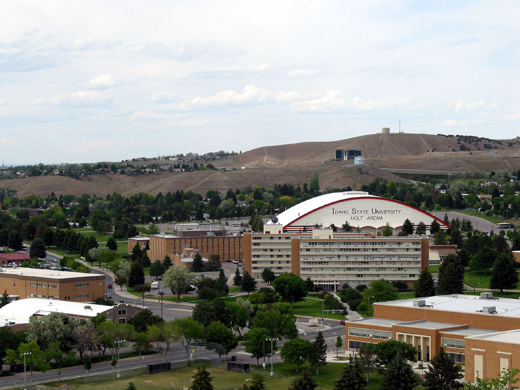 Pocatello, ID: Idaho State University campus in Pocatello, Idaho
