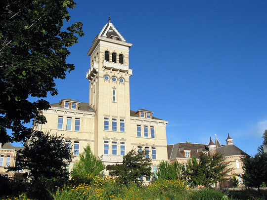 Logan, UT: Old Main on the Utah State University campus