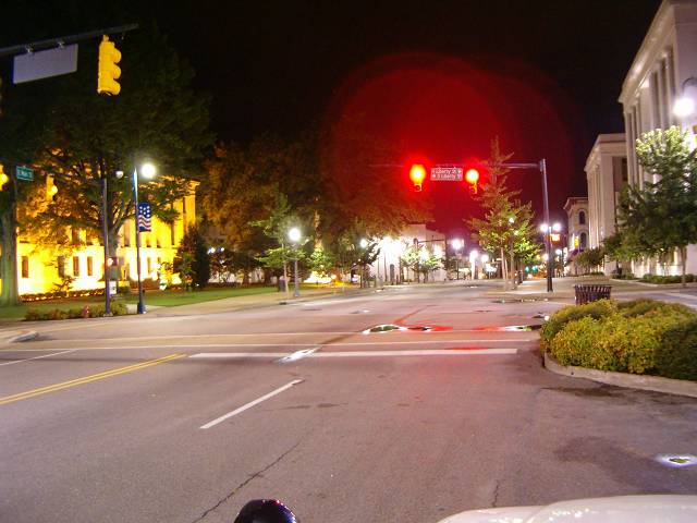 Jackson, TN: Main Street Between the Courthouse and City Hall
