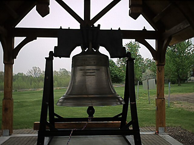 Neillsville, WI: A Liberty Bell Replica Located At The High Ground West of Neillsville