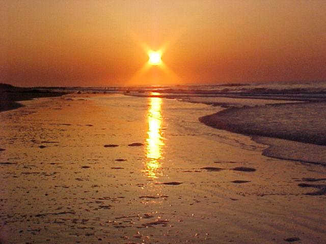 Folly Beach, SC: Folly Sunrise