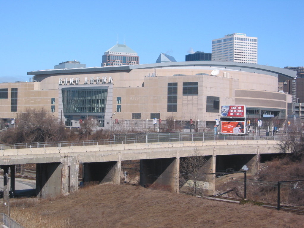 Cleveland, OH: Gund Arena where the Cavs play