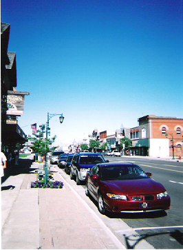 Gaylord, MI: down town gaylord