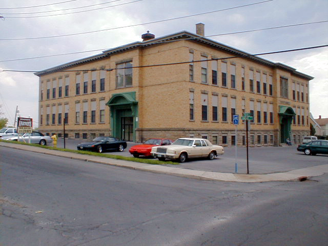 Solvay, NY: The Graduate Apartments 324 Woods Road, was The Prospect Elementary School Built 1914