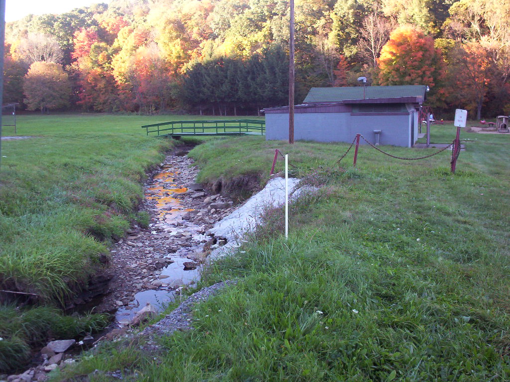 Beaver Falls, PA: West Mayfield Park in the Fall 2004