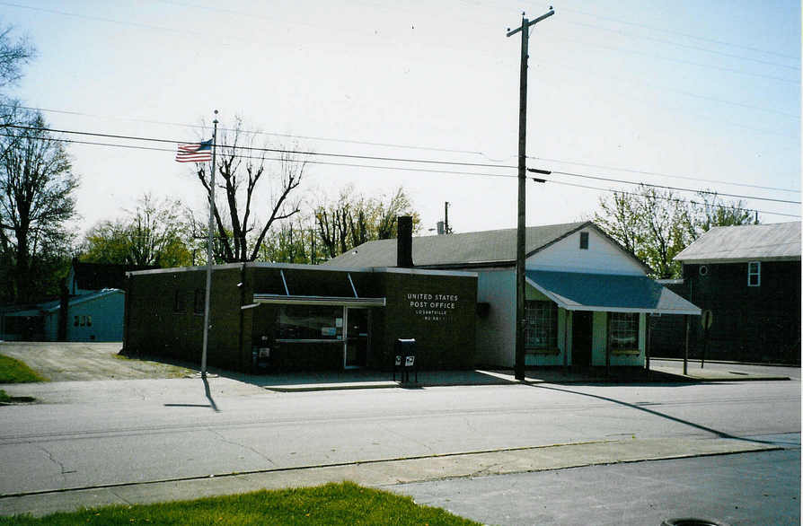 Losantville, IN Post office and salon, downtown photo, picture, image