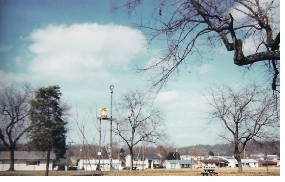 Belpre, OH: The yellow one is for fires, The white is for the Dupont Plant