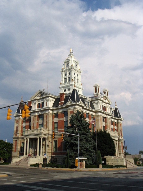 Napoleon, OH: henry county courthouse