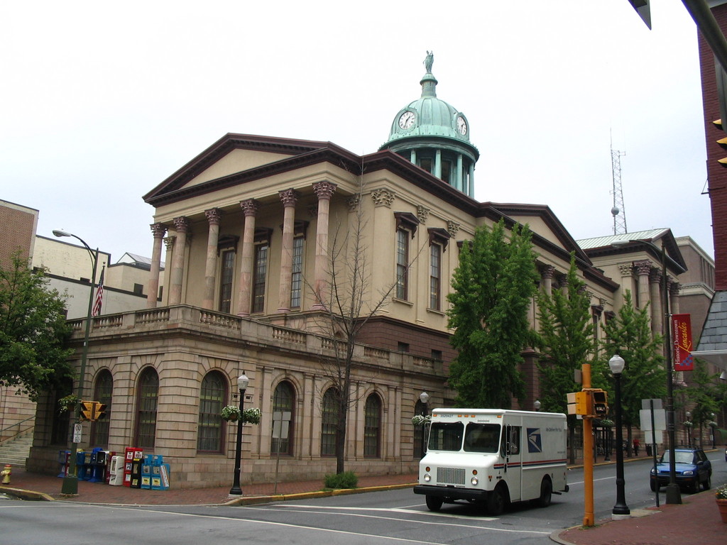 Lancaster, PA lancaster county courthouse built 1855 photo, picture