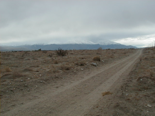 Thousand Palms, CA: Lonesome dove road