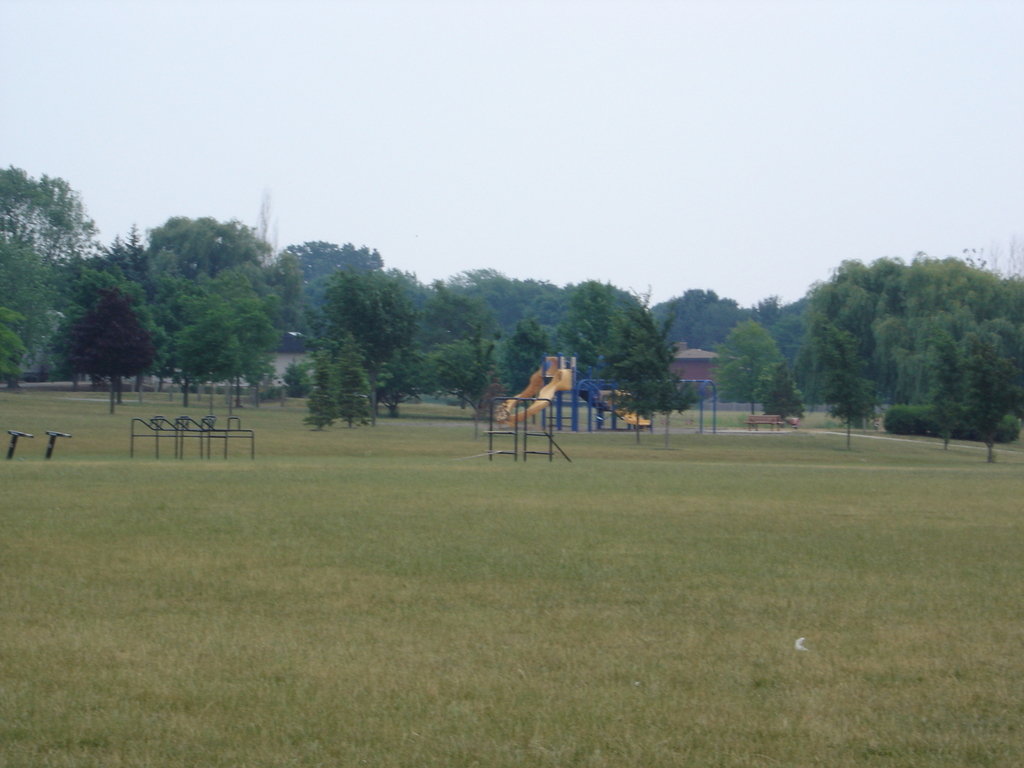 Bloomingdale, IL: Playground and Soccer Field at Stratford Middle School