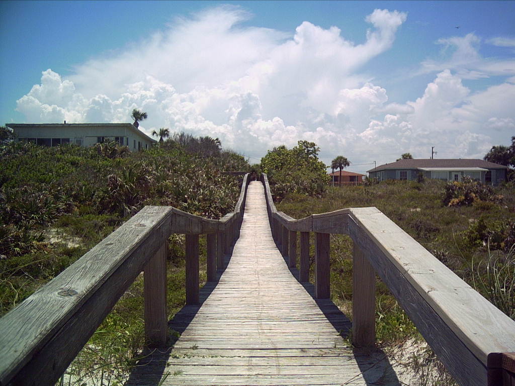 New Smyrna Beach, FL: New Smyrna Beach access, August 2005