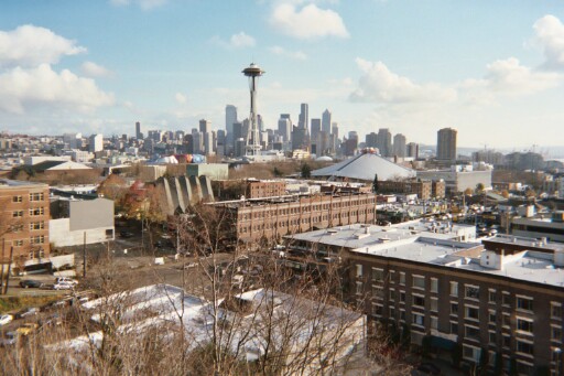 Seattle, WA: Seattle Space Needle from Queen Anne Hill