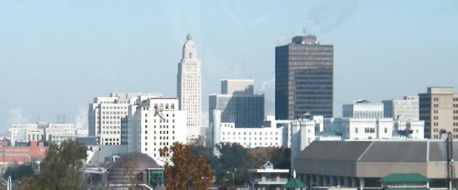 Baton Rouge, LA: baton rouge skyline
