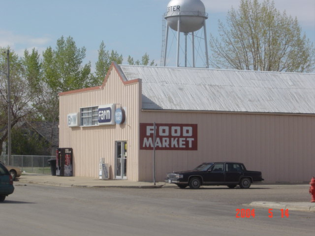 Chester, MT: picture of a business downtown