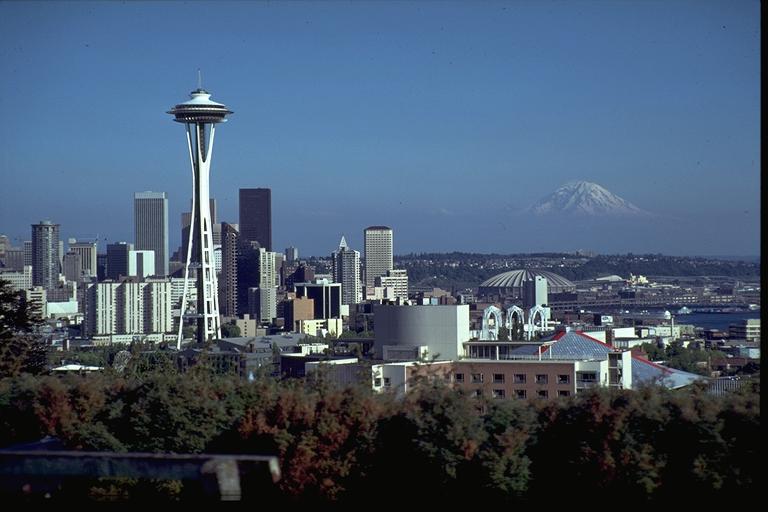 Seattle, WA: Seattle from Queen Ann Hill