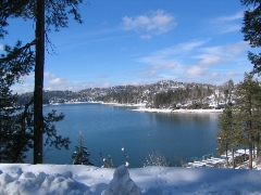 Lake Arrowhead, CA: LAKE ARROWHEAD WINTER OF 2004/2005