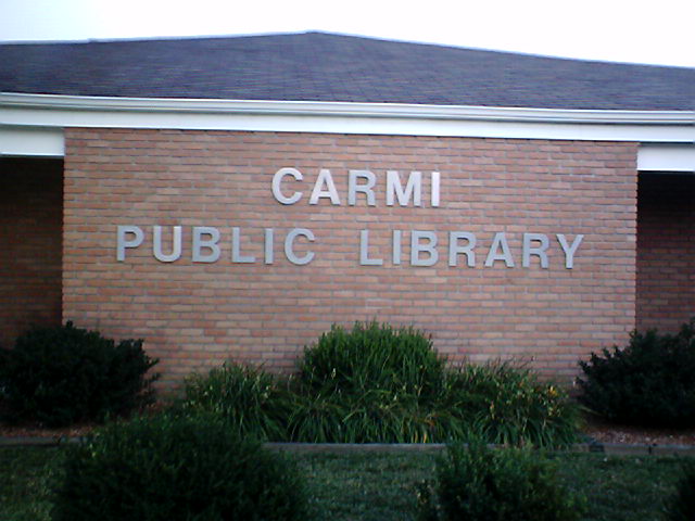 Carmi, IL: public library