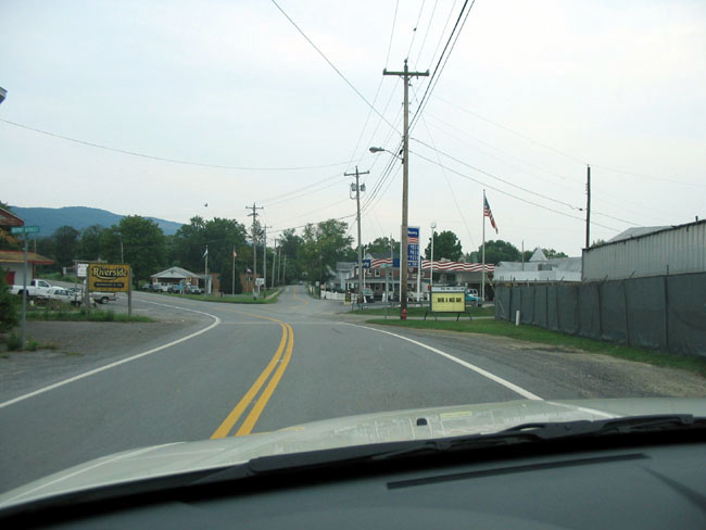 Paw Paw, WV: Main intersection in Paw Paw
