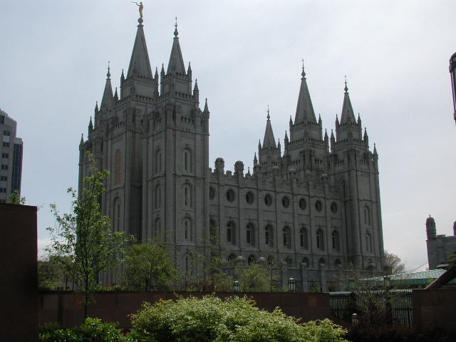 Salt Lake City, UT: Mormon Temple, Temple Square, Salt Lake City