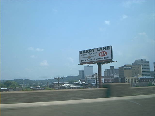 Knoxville, TN: Downtown Knoxville - from I-40