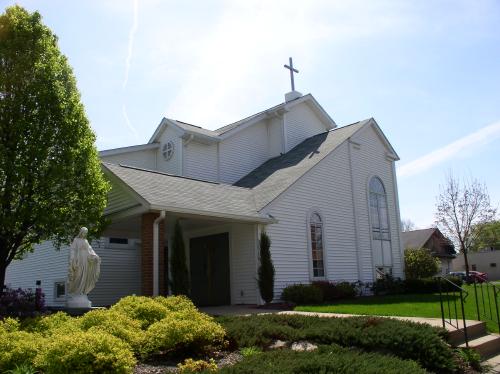 Mineral Ridge, OH: St. Mary's Catholic Church in Mineral Ridge