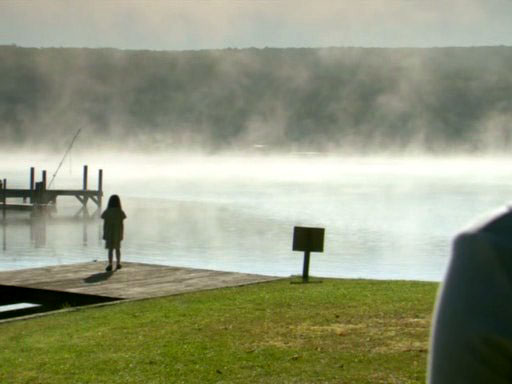 Rushford, NY: Foggy Rushford Lake