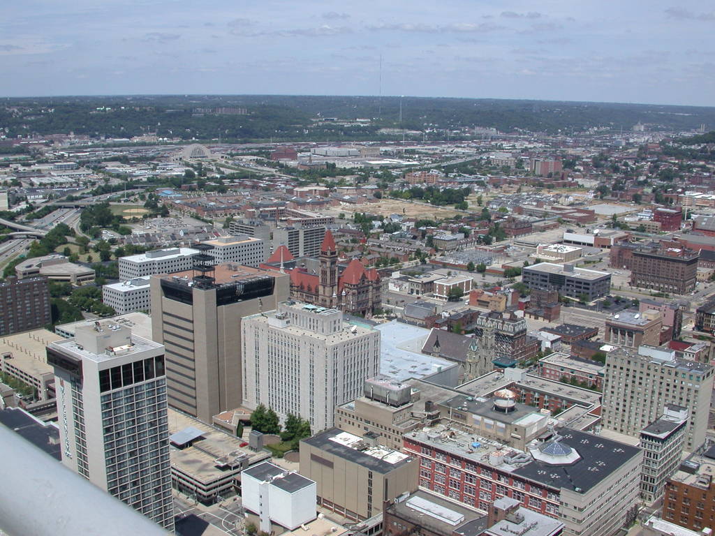 Cincinnati, OH: from the carew tower