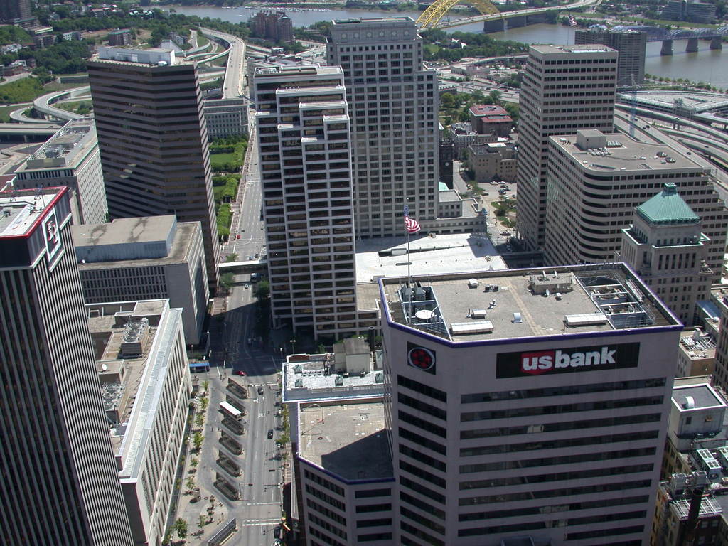 Cincinnati, OH: from the carew tower