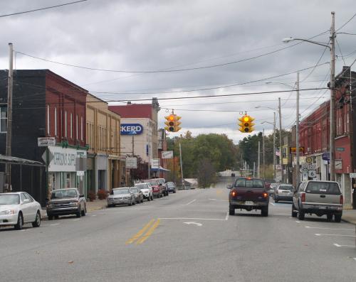 Linesville, PA: Downtown View