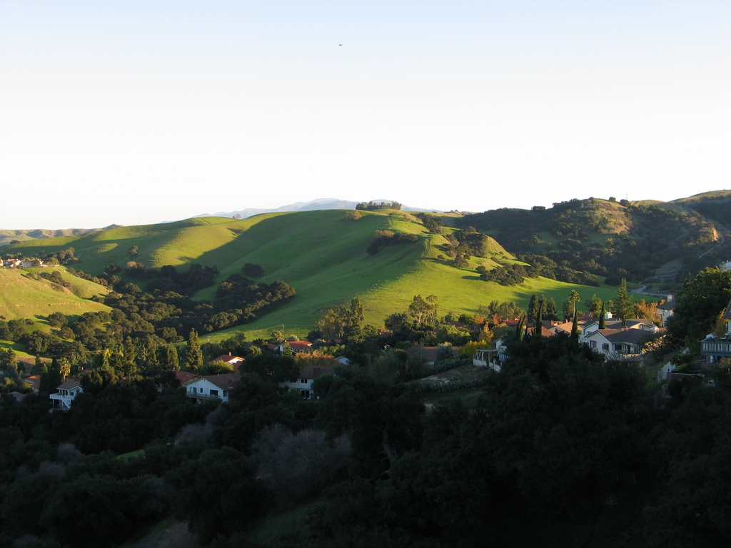 Chino Hills, CA: Some of the rolling hills in my city