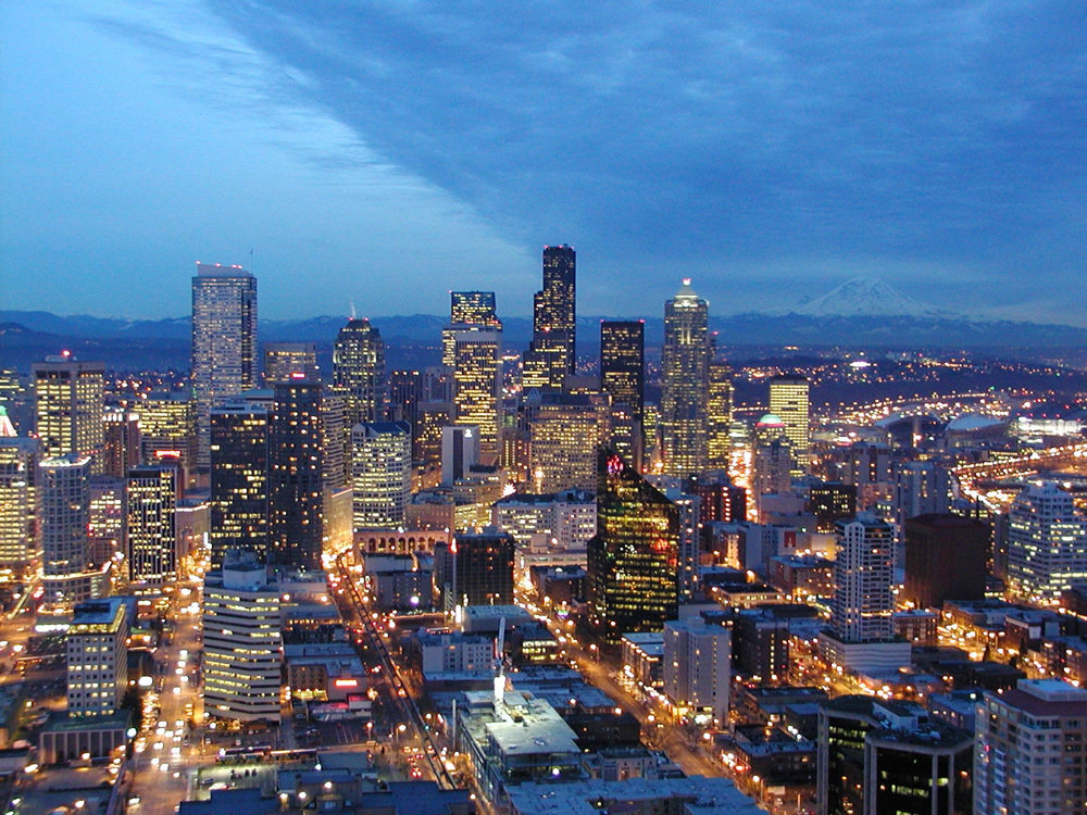 Seattle, WA: view from first hill