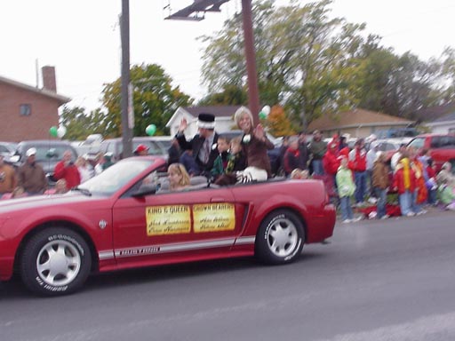 Maryville, MO: 2005 NWMSU Homecoming Parade King & Queen