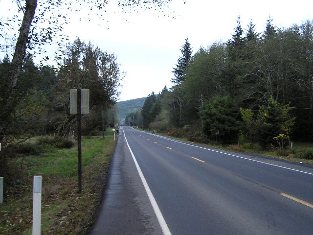 Naselle, WA: State Route, East of Naselle