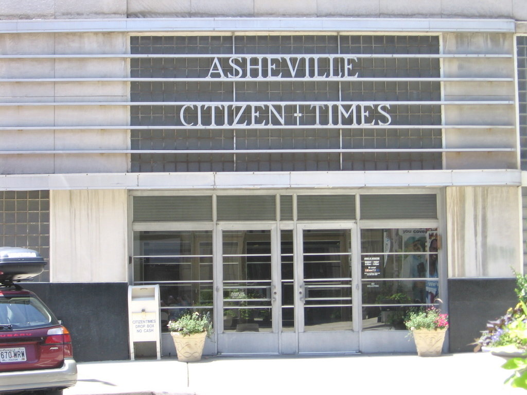 Asheville, NC: Citizen Times (Newspaper) Bldg