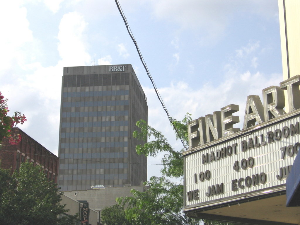 Asheville, NC: Downtown...BB&T Bldg/Fine Arts Theater/Mast General Store