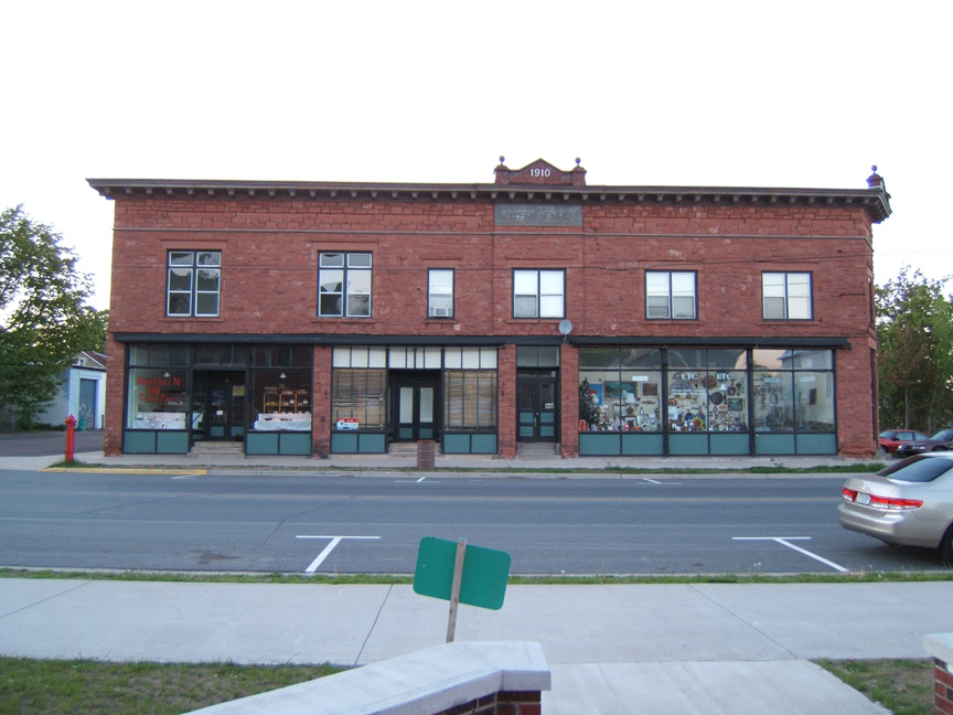 South Range, MI: Photo of what used to be Rimpela's Department Store in South Range, MI