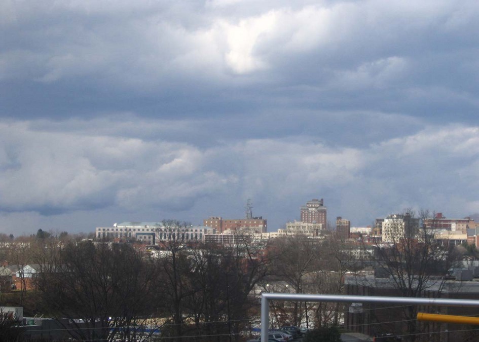 Asheville, NC: Asheville Skyline from Mission St. Joesph Hospital