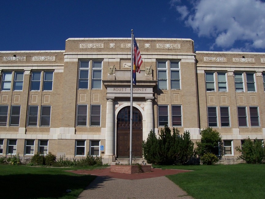 Steamboat Springs, CO: Routt County Courthouse