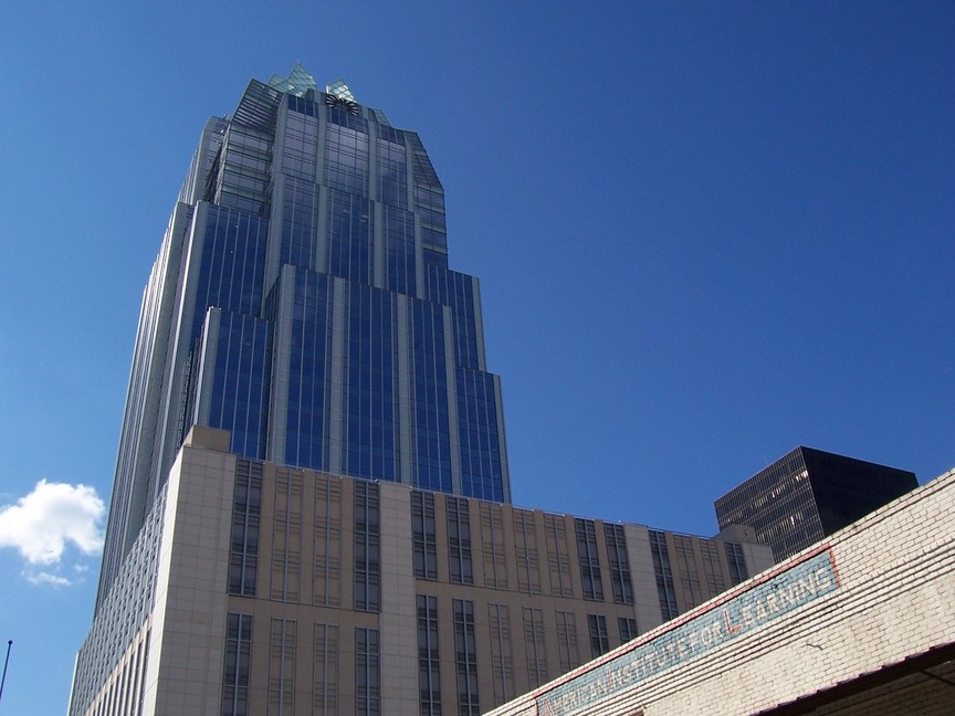 Austin, TX: Frost Bank Tower - 613 feet tall, the tallest building in Austin