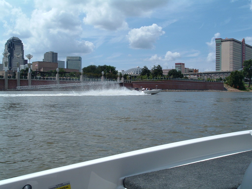 Shreveport, LA: Downtown Shreveport from Red River