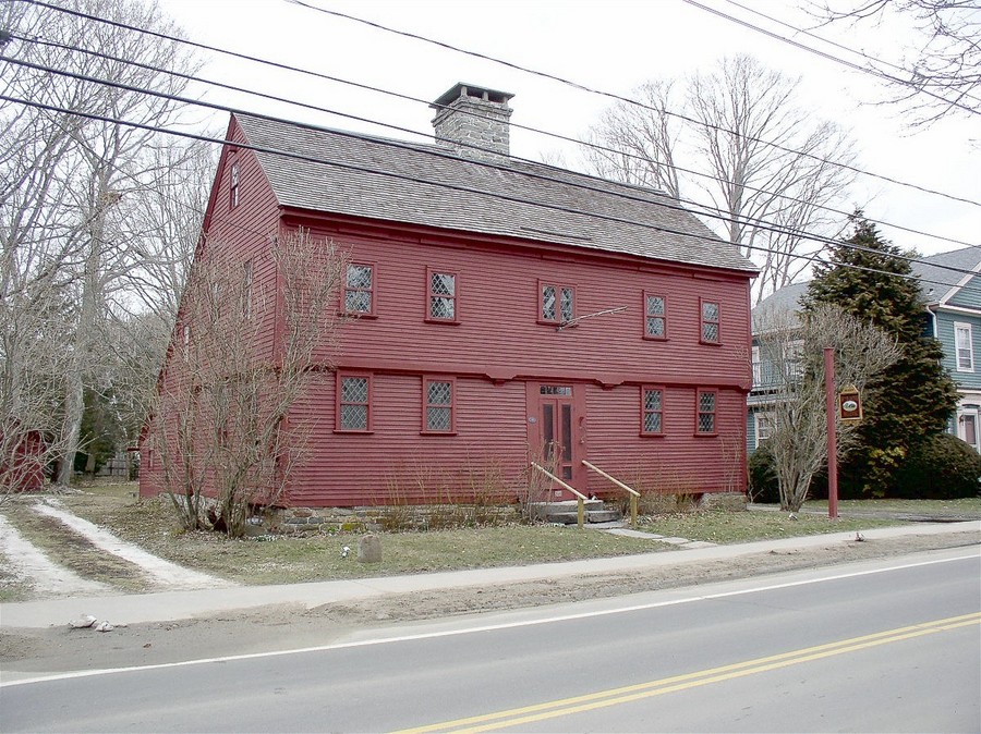 Guilford, CT: GUILFORD, CT - HYLAND HOUSE 1690