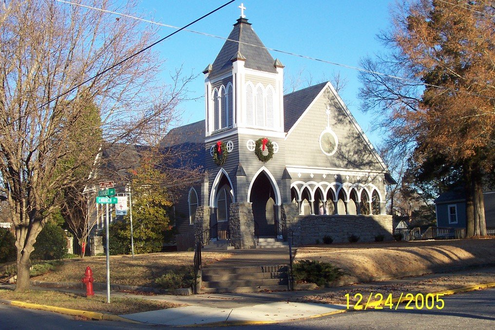 Louisburg, NC: Corner Sunset & Church Street