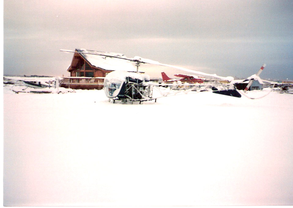 Anchorage, AK: Anchorage, AK (helicopter at airport)