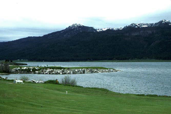 Cascade, ID: Cascade City Golf course on Lake Cascade