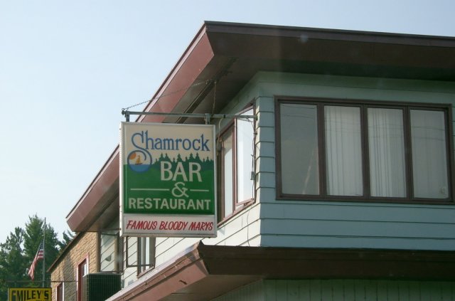 Lake Tomahawk, WI: The Shamrock Bar in Lake Tomahawk, WI