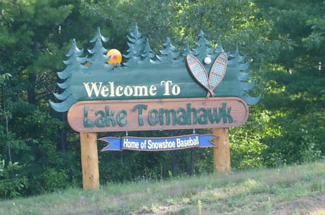Lake Tomahawk, WI: Arriving in Lake Tomahawk, WI