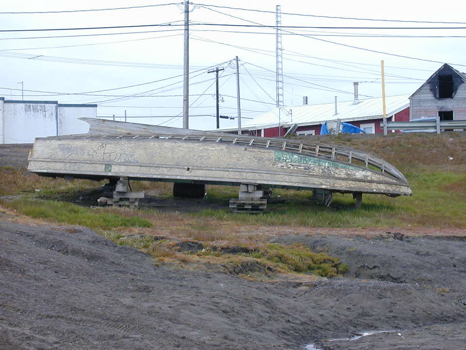 Barrow, AK: Old whaling boat